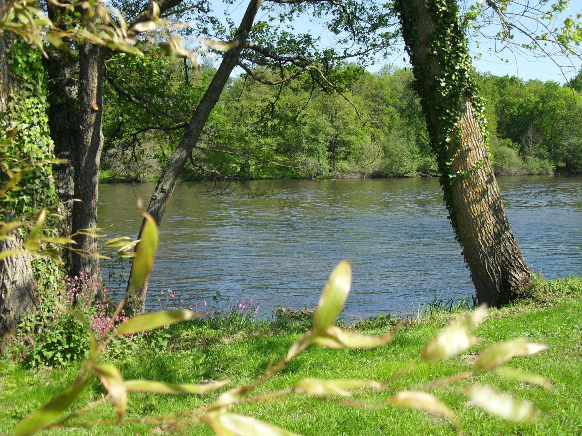 Logis Hotel Val De Vienne Le Vigeant Eksteriør bilde