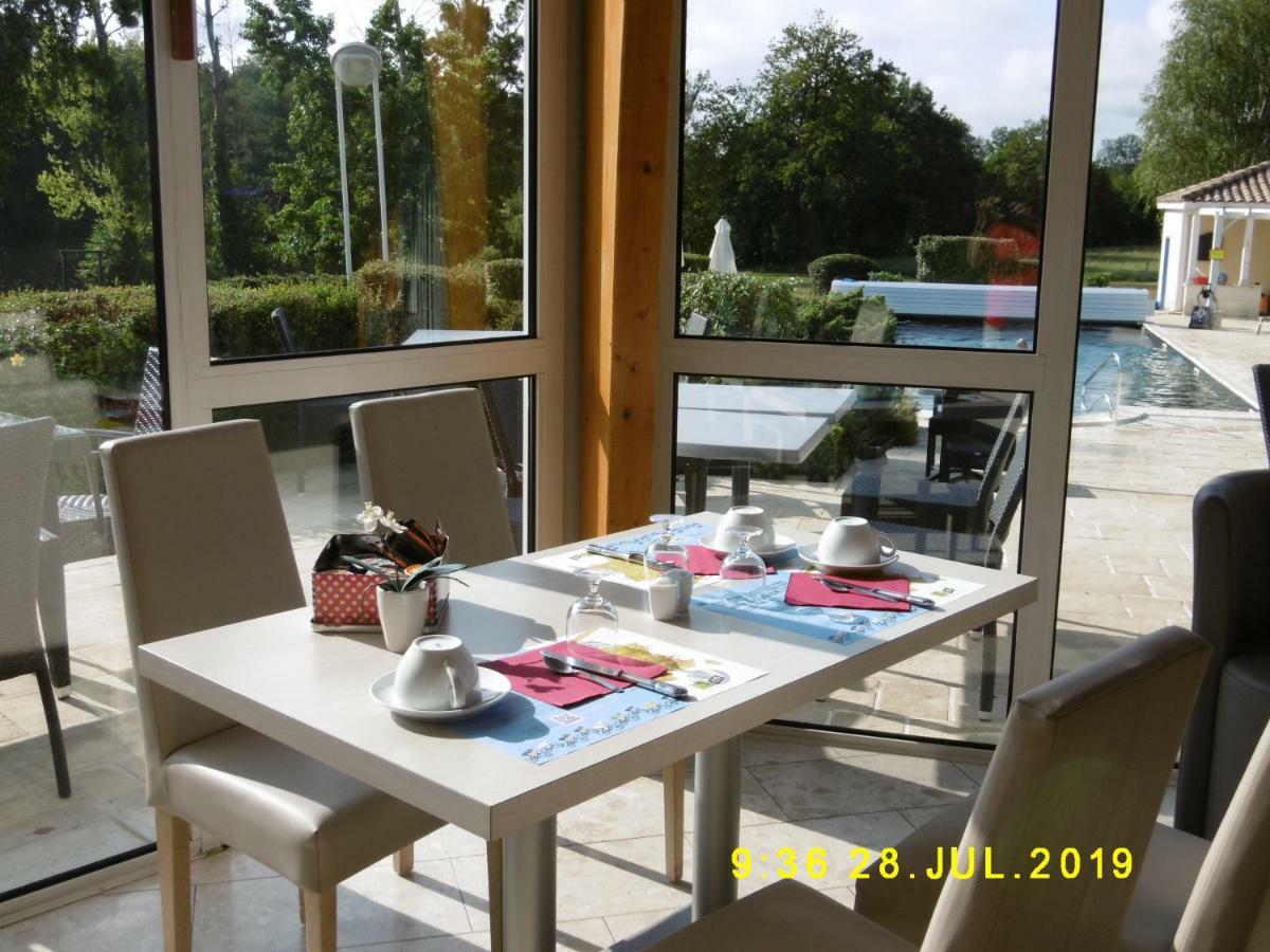 Logis Hotel Val De Vienne Le Vigeant Eksteriør bilde